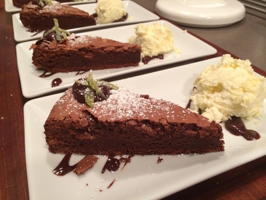 Food at Harpers on the Beach