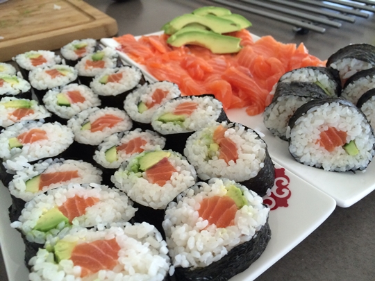 Food at Harpers on the Beach