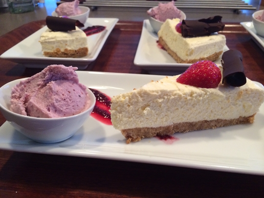 Food at Harpers on the Beach